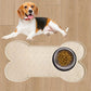 Tapis gamelle en silicone forme os pour chien