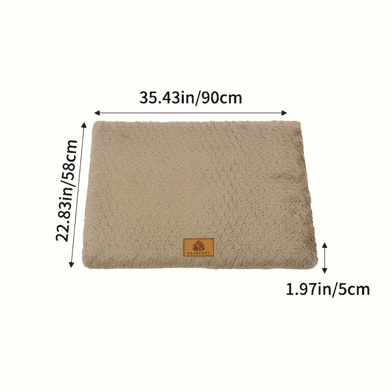 Coussin Moelleux Rectangulaire pour Chien et Chat