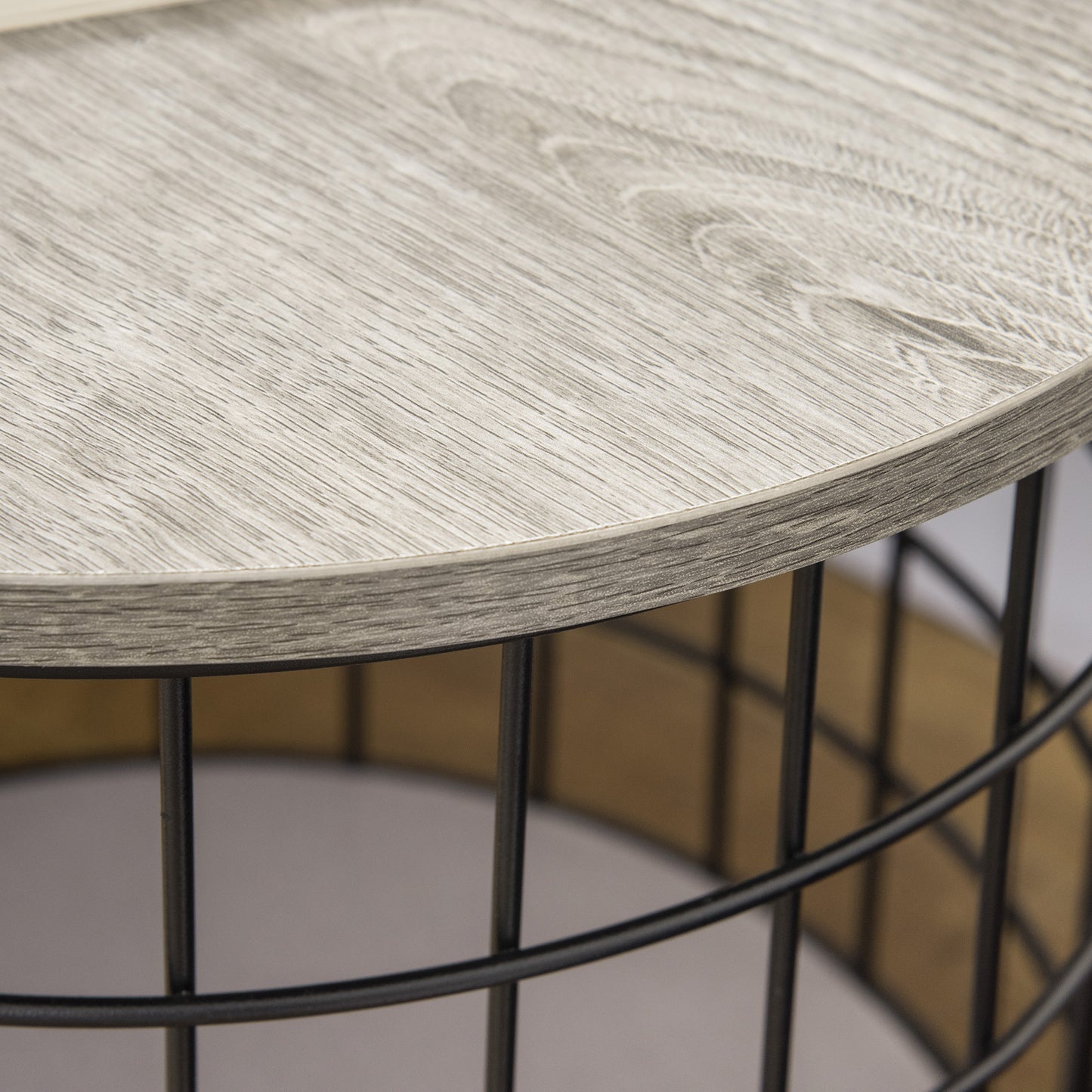 Panier et Table d’Appoint 2-en-1 pour Chats Style Contemporain