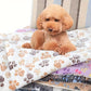 Coussin Douillet à Motifs Patte pour Chat et Chien