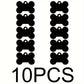 Lot de 10 Médailles os personnalisables en aluminium pour Collier Chien