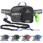 Kit Laisse Amortissante & Sacoche Mains Libres pour Chien