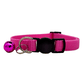 Collier Ajustable pour Chats avec Boucle de Sécurité et Clochette