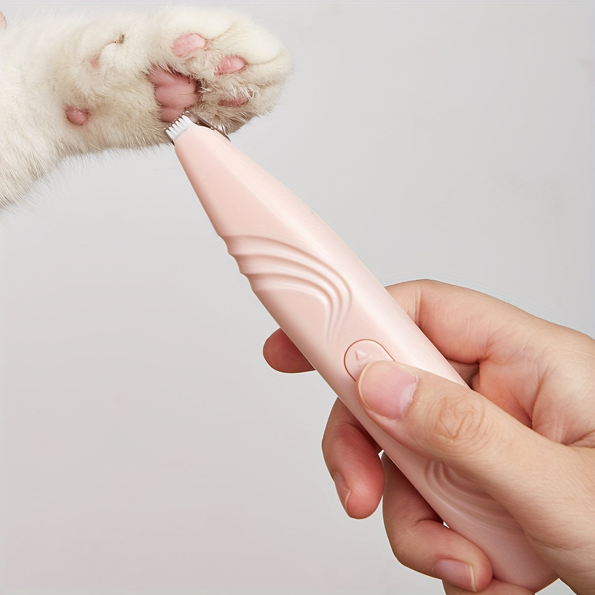 Mini Tondeuse Précision Blanche pour Chats et Chiens