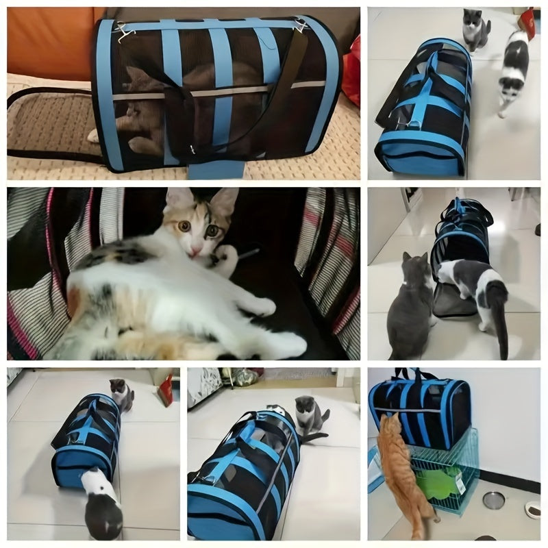 Sac de Transport Respirant en Nylon pour Animaux
