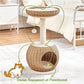 Arbre à chat en rotin, visuel complémentaire
