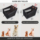 Lit de banquette arrière avec base rigide pour Chien