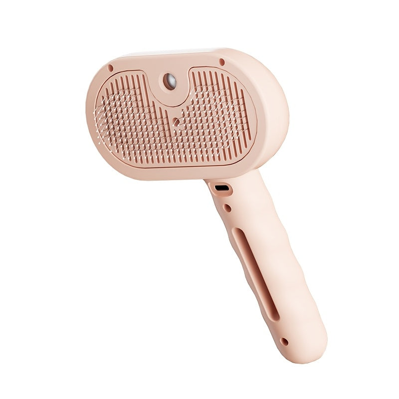 Brosse Massante Vaporisante pour Animaux – 3 en 1