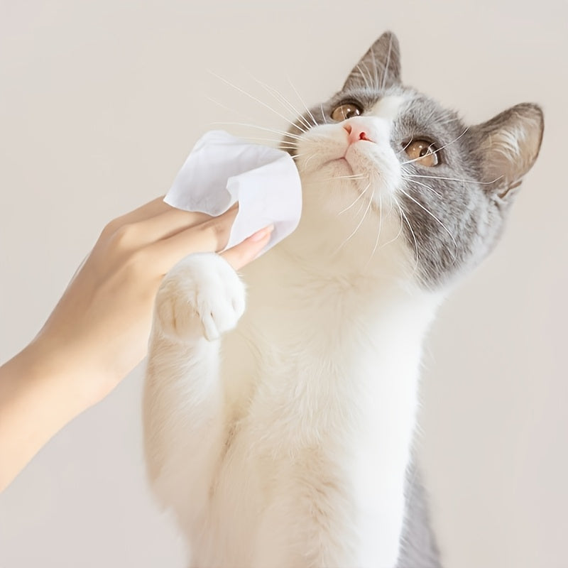 Lingettes Nettoyantes Multi-Usages pour Chats et Chiens