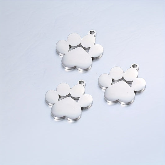Médailles gravables en acier pour collier de Chien ou Chat