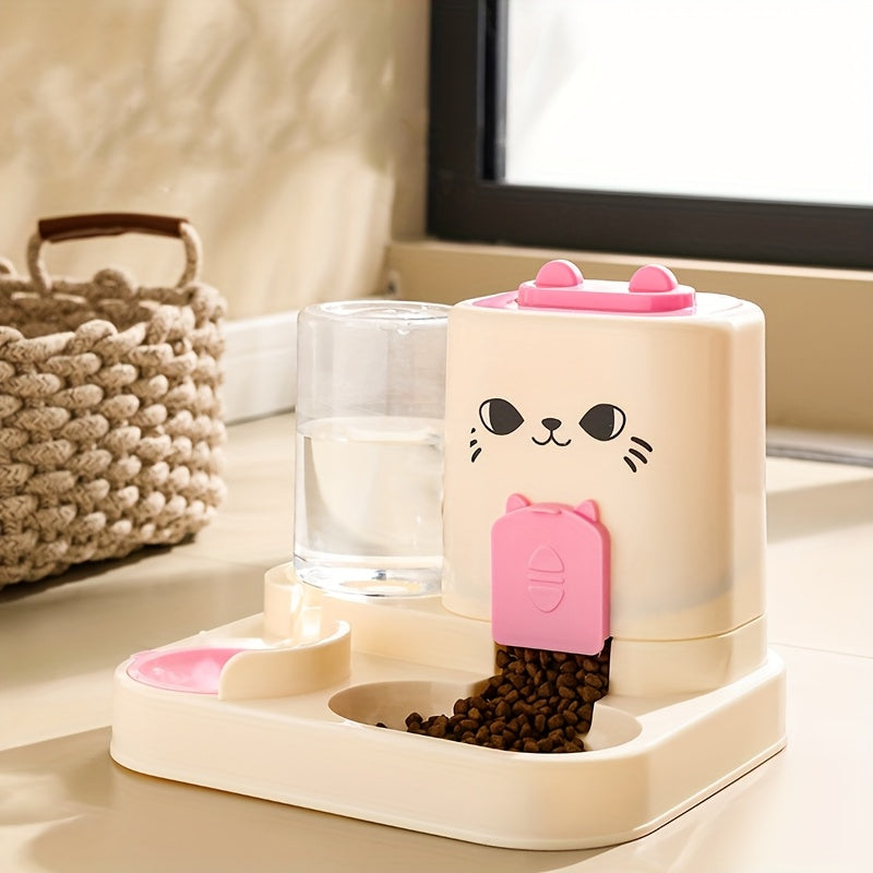 Distributeur Automatique 2-en-1 pour Chat
