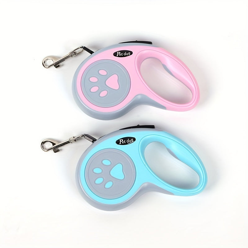 Laisse Rétractable Colorée pour Chiens et Chats