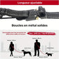 Laisse Mains Libres avec Boucle pour Voiture pour Chien