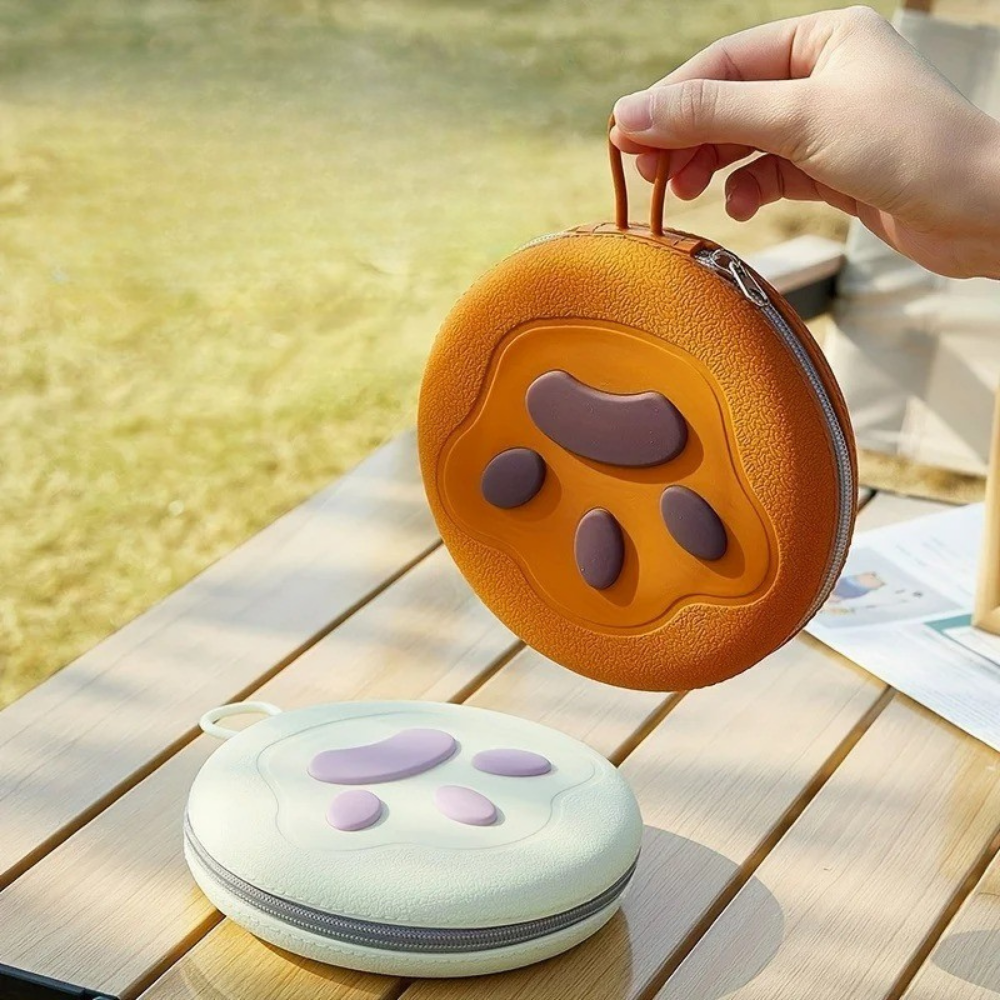 Gamelle double pliable en silicone pour voyage