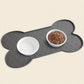 Tapis gamelle en silicone forme os pour chien