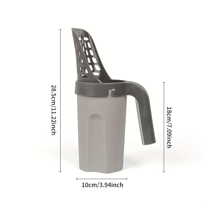 Pelle à Litière 2-en-1 avec Poubelle Intégrée