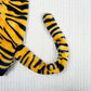 Déguisement Polaire Motif Vache ou Tigre pour Chiens Grands