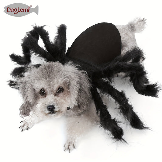 Costume Araignée d’Halloween pour Chats et Petits Chiens