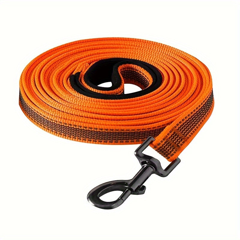 Longe Plate Réfléchissante Antidérapante pour Chien - 1,2M à 15M