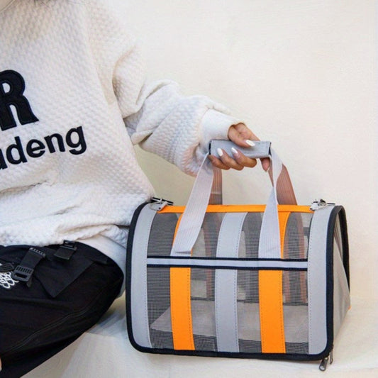 Sac de Transport Pliable et Respirant pour Petits Chiens et Chats
