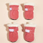 Bottines Hiver Doublées pour Chiens et Chats - Chaudes Antidérapantes en Polaire