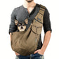 Sac d'Épaule Réversible pour Petits Animaux