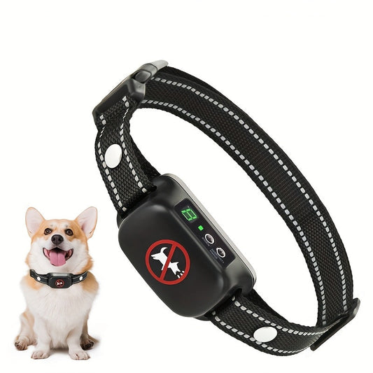 Collier Anti-Aboiement Choc Automatique avec Capteur Intelligent