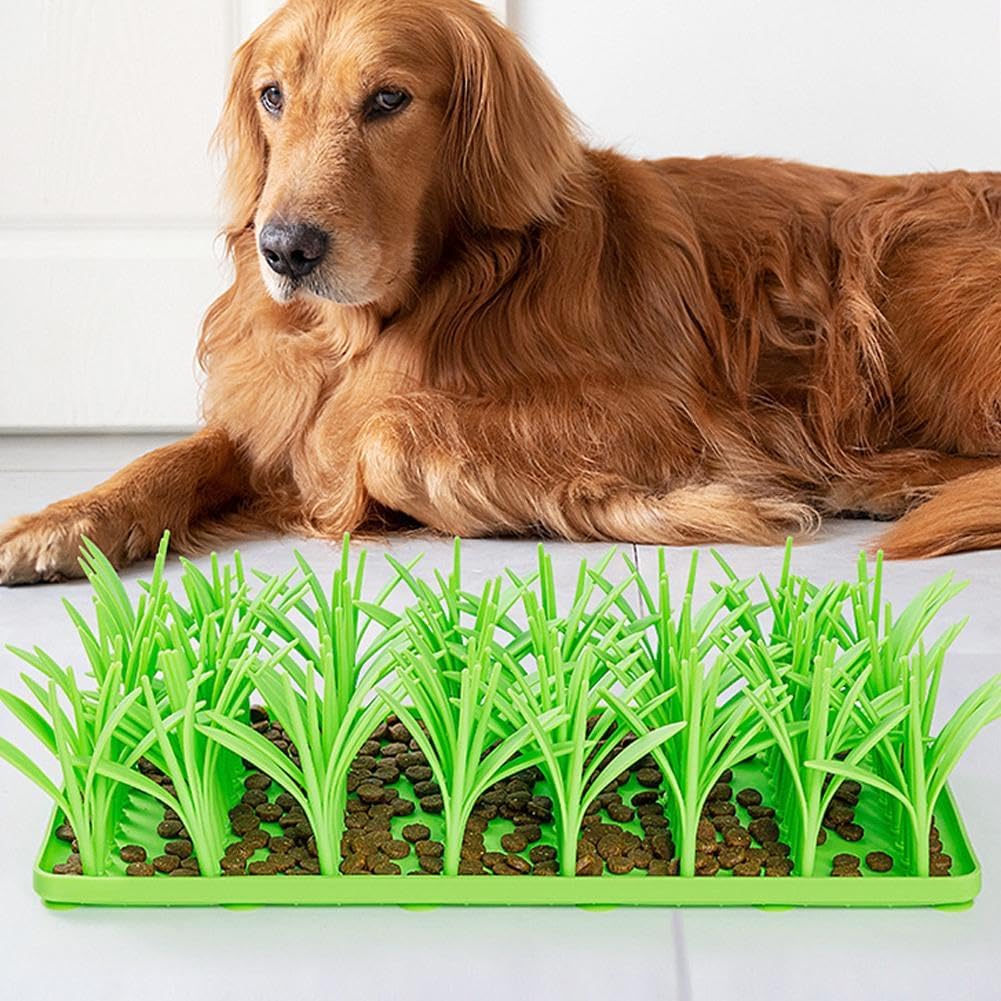 Tapis de fouille herbe verte pour Chien et Chat