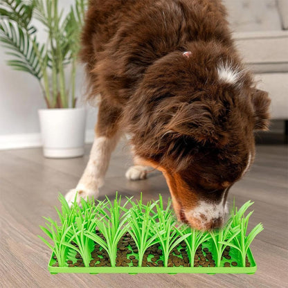 Tapis de fouille herbe verte pour Chien et Chat