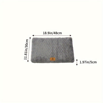 Coussin Moelleux Rectangulaire pour Chien et Chat