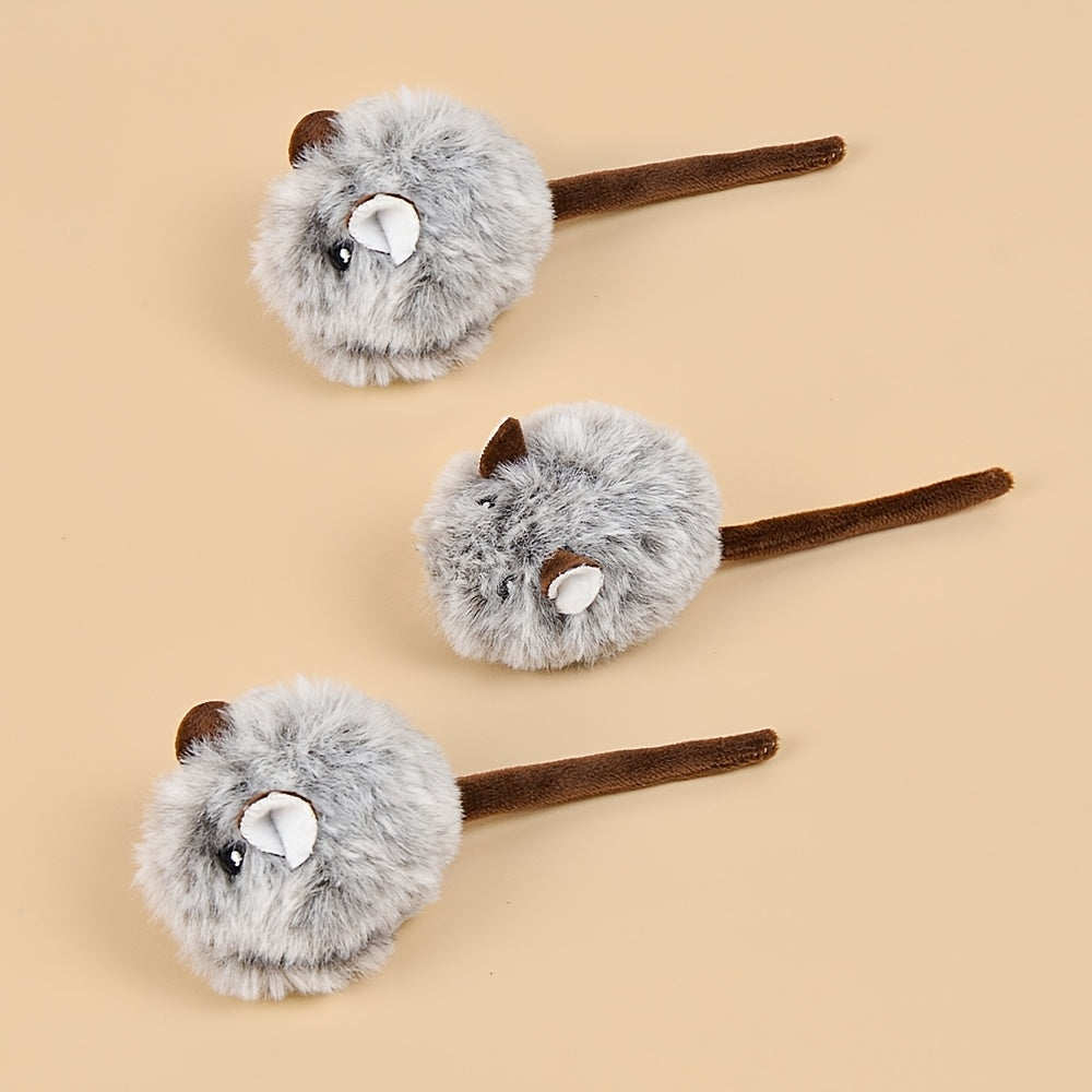 Jouet Souris en Peluche pour Chat – Pack Multi-Unités