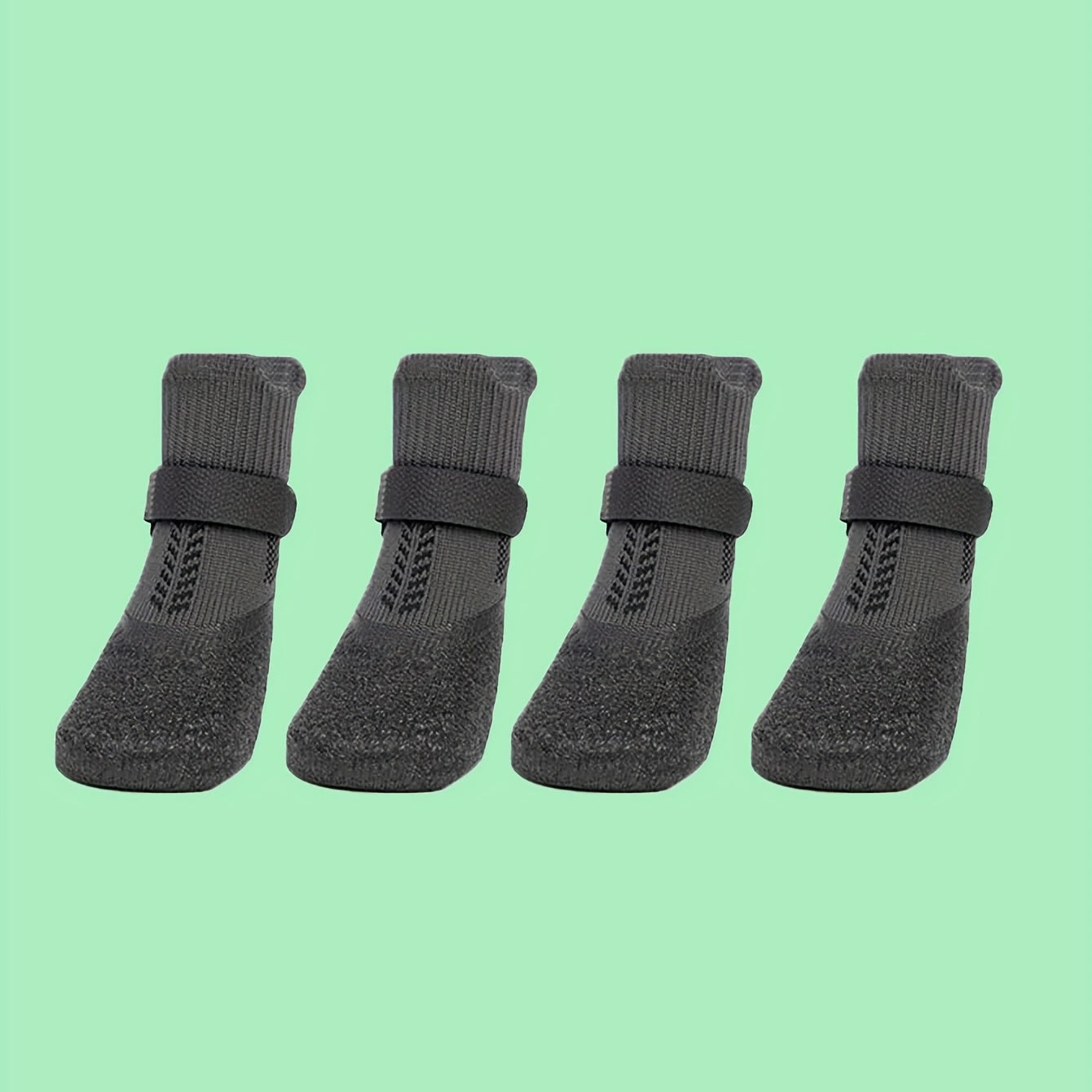 Chaussures Antidérapantes Respirantes pour Chien – Lot de 4