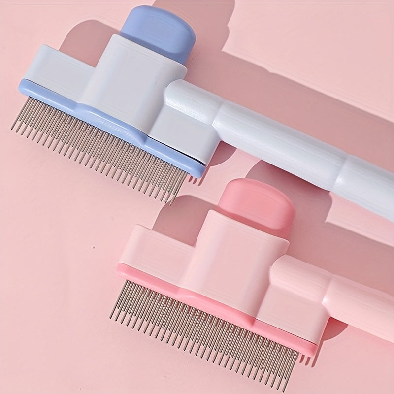 Peigne de Toilettage Auto-Nettoyant pour Chiens et Chats