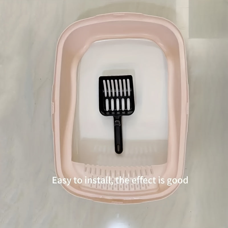 Litière pour Chat Semi-Ouverte Anti-Projection