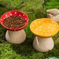 Gamelle Champignon Surélevée en Céramique pour Chats – 300ml