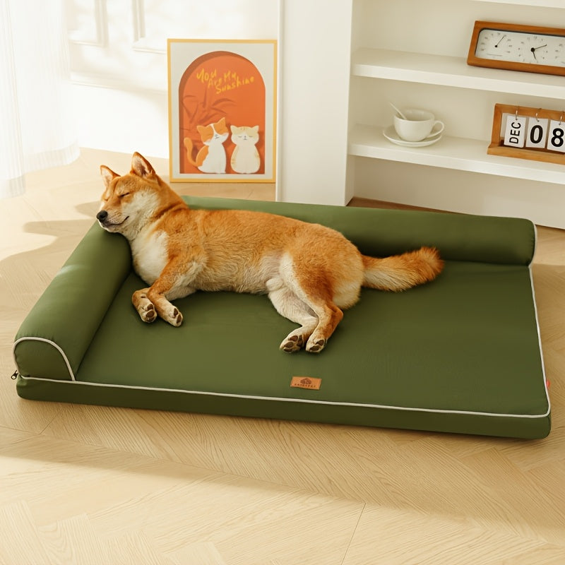 Lit Orthopédique en Tissu Respirant pour Chien