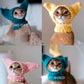 Bonnet Tricoté Elfique pour Chats – Chapeau Fantaisie en Maille Acrylique