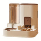 2 en 1 Distributeur automatique nourriture & eau pour chien et chat