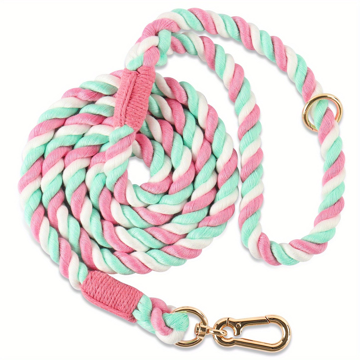 Laisse Colorée Pastel 1,5M pour Chien
