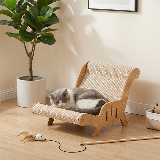 Chaise griffoir pour chat en corde de sisal en corde de sisal