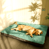 Lit matelas orthopédique à rayures pour Chien toutes saisons