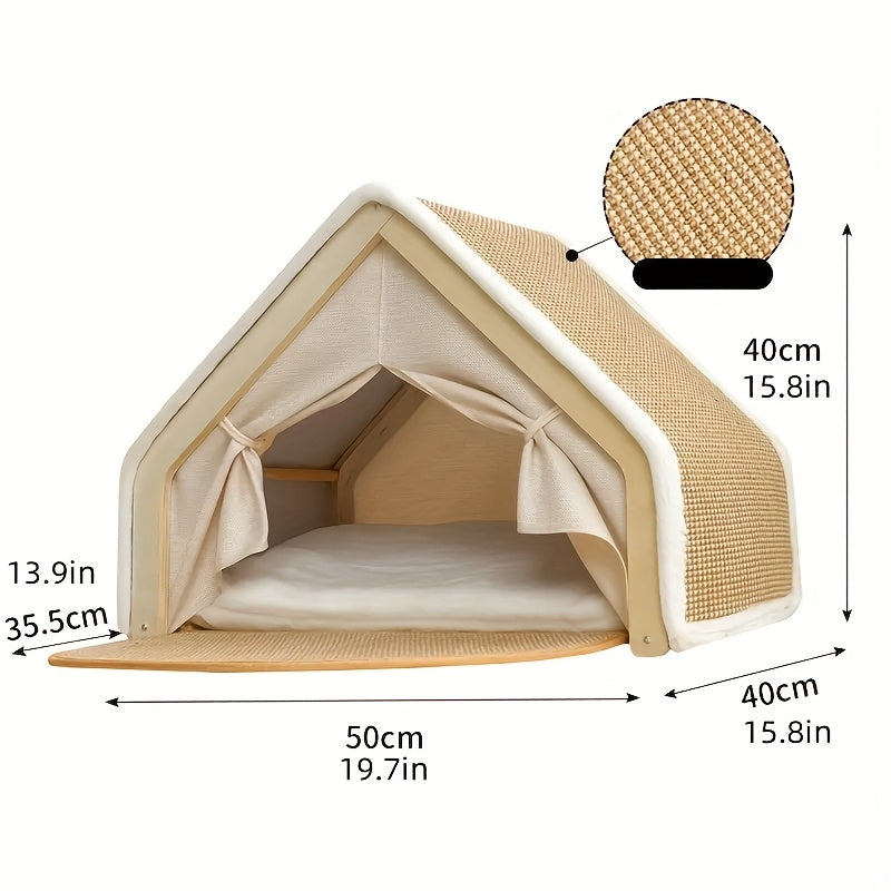Niche et cabane pour chat : Maison pour chat quatre saisons