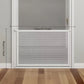 Barrière Rétractable à Maille Blanche pour Chiens