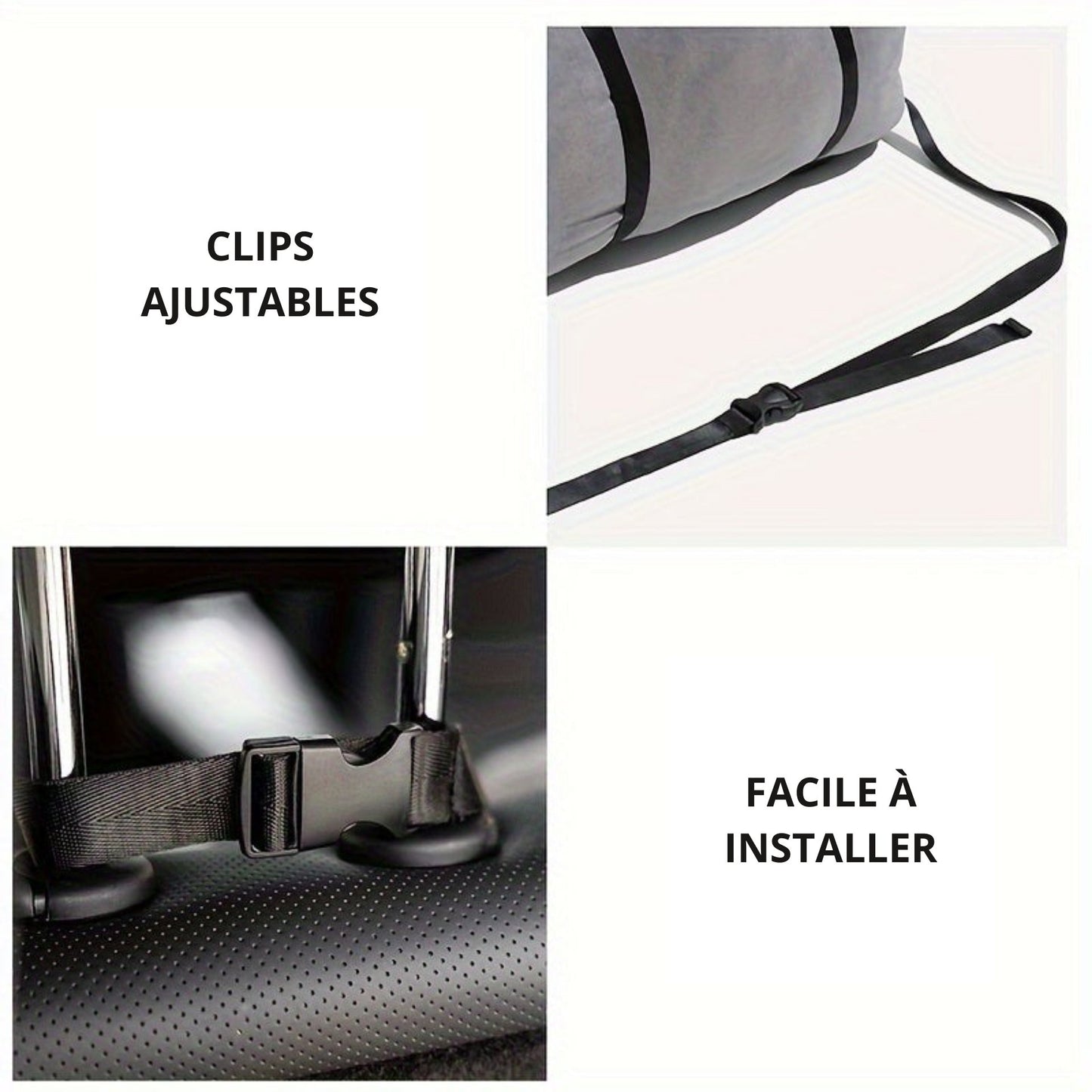 Lit de voiture design Canapé sécurisant pour Chien