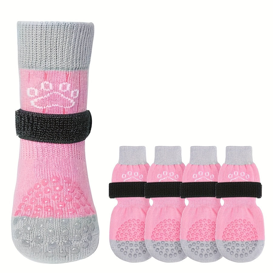 Chaussettes Antidérapantes avec Scratch – Protection Patte Intérieure