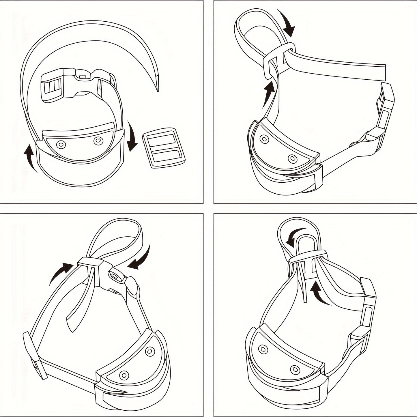 Collier Anti-Aboiement à Vibration Rechargeable pour Chien