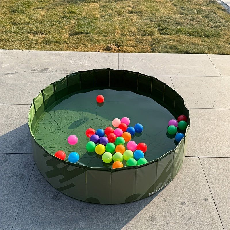 Piscine Camouflage Pliable pour Chiens et Chats