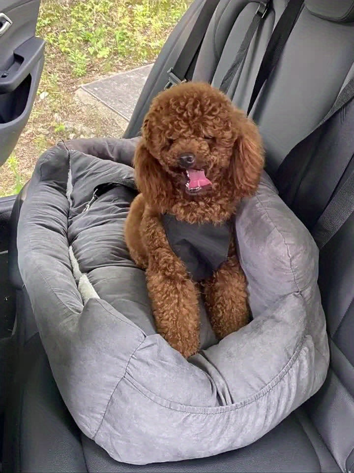 Siège auto et lit de voyage 2-en-1 pour Chien