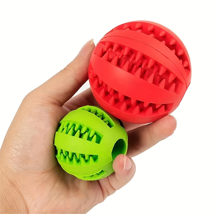 Balle à Mâcher Dentée avec Distributeur de Friandises