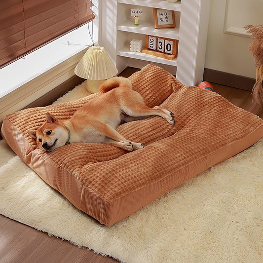 Coussin Matelassé Rayé pour Chien et Chat